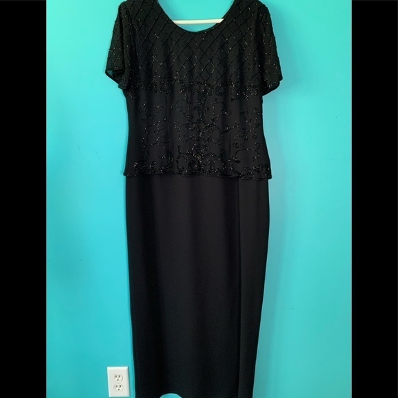 R & M Richards Dress Womens 10 Gown Wedding Mother  Bride Special Occassion - Picture 1 of 10